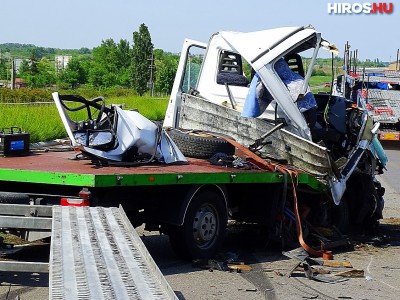 Öt jármű ütközött az M5-ösön Kecskemétnél 
