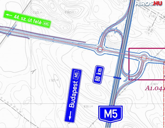 Az autópályacsomópont a Hetény felé vezető útcsonkkal már jövőre elkészül - az összekötés azonban hosszabb időt vehet igénybe