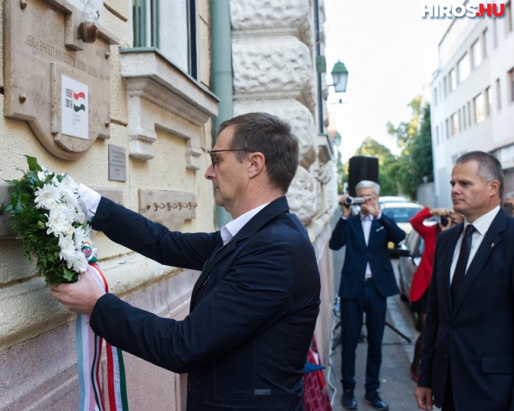 Halálának helyén emlékeztek dr. Szobonya Zoltánra – Videóval