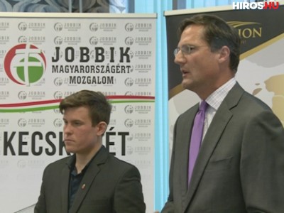 A bérunióról tartott sajtótájékoztatót a Jobbik
