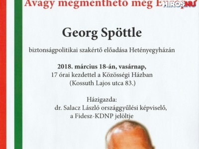 Georg Spöttle Hetényben