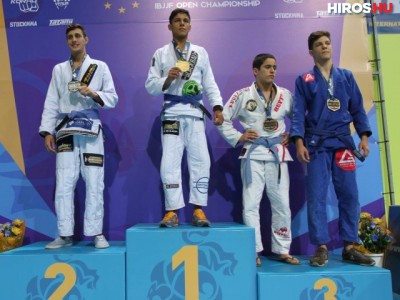 Jiu Jitsu Eb bronzérem Lisszabonból