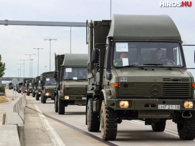 Megnövekedett katonai járműforgalom várható az M5-ösön is