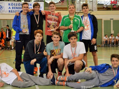 Diákolimpiát nyert a Vásárhelyi fiúröplabda-csapata