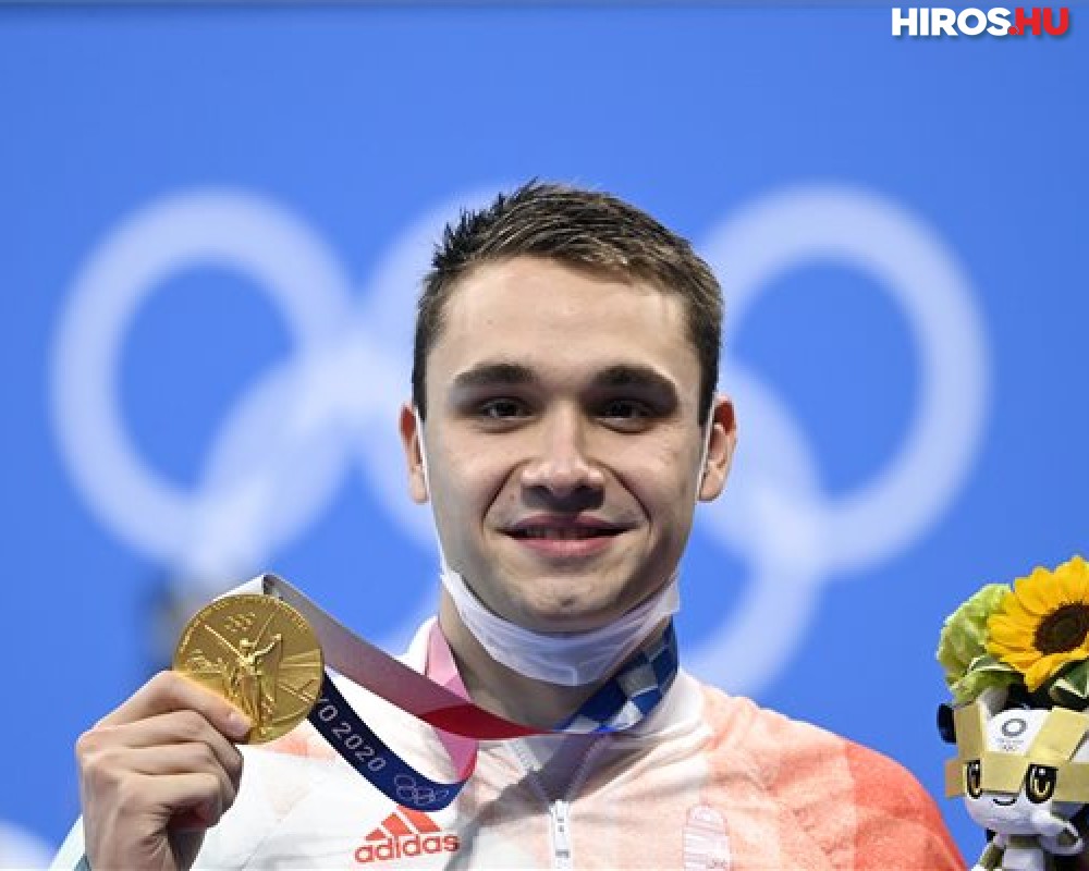 Milák Kristóf olimpiai bajnok 200 méter pillangón