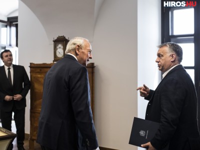 A Knorr-Bremse vezetőjével tárgyalt Orbán Viktor 