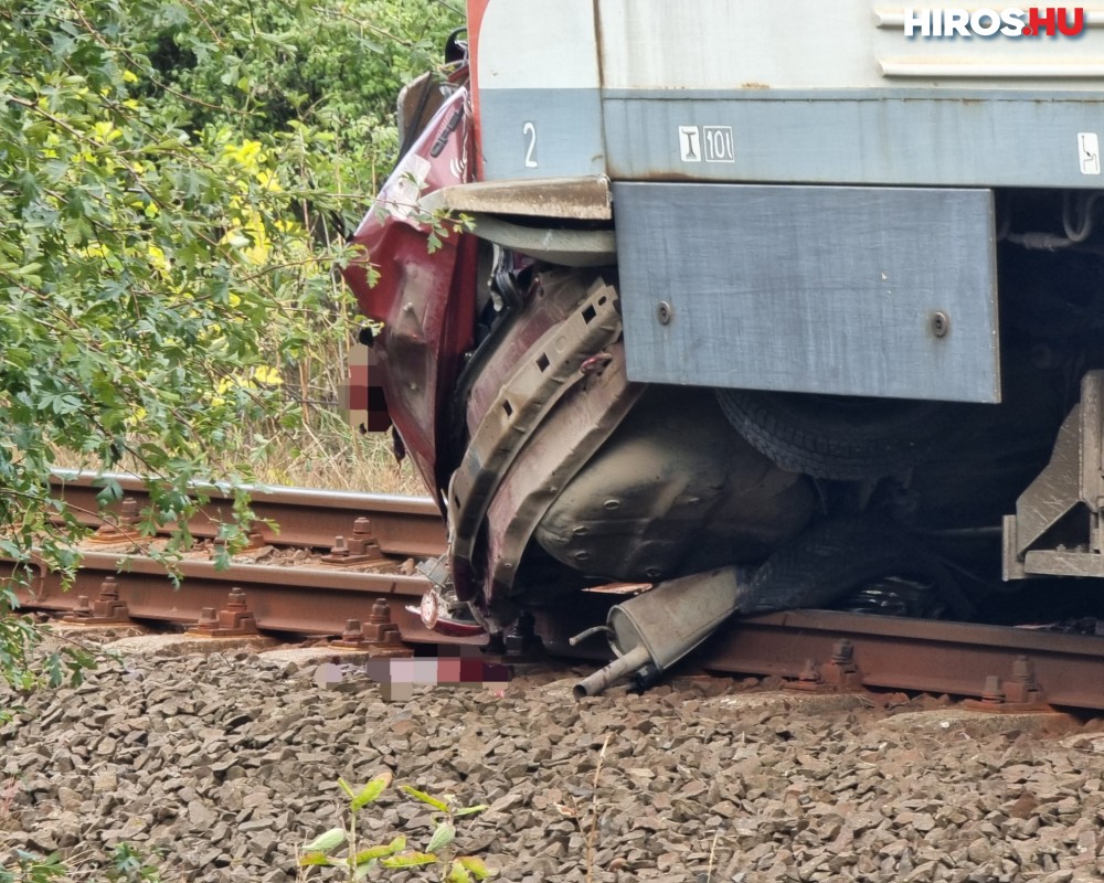 Öten szörnyethaltak egy vonatbalesetben Kunfehértónál