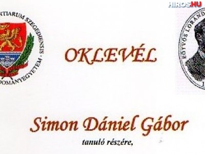Simon Dániel újabb sikere