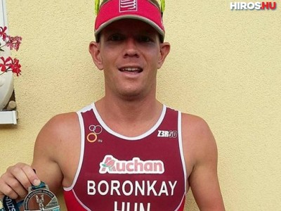 Boronkay Péter remekelt a Budapestman rövid távú triatlon versenyen 