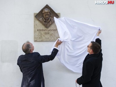 Emléktáblát avattak a várostervező Kerényi József tiszteletére