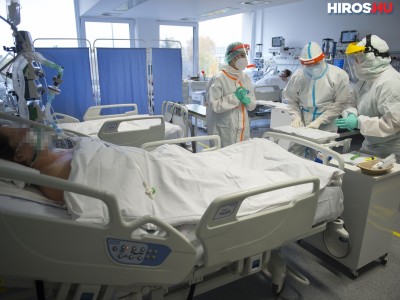 Koronavírus: Gyorsan nő a kórházban ápoltak száma