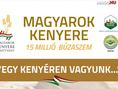 Indul a Magyarok Kenyere - 15 millió búzaszem program