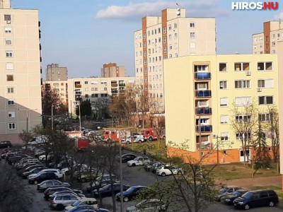 Kigyulladt egy lakás klímaberendezése az Irinyi utcán