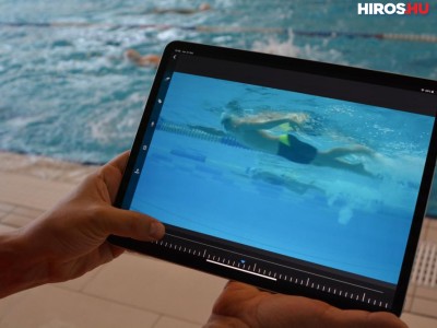 Víz alatti kamerarendszer segíti a Sportiskola edzőinek a szakmai munkáját