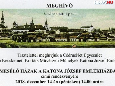 Mesélő házak a Katona József Emlékházban