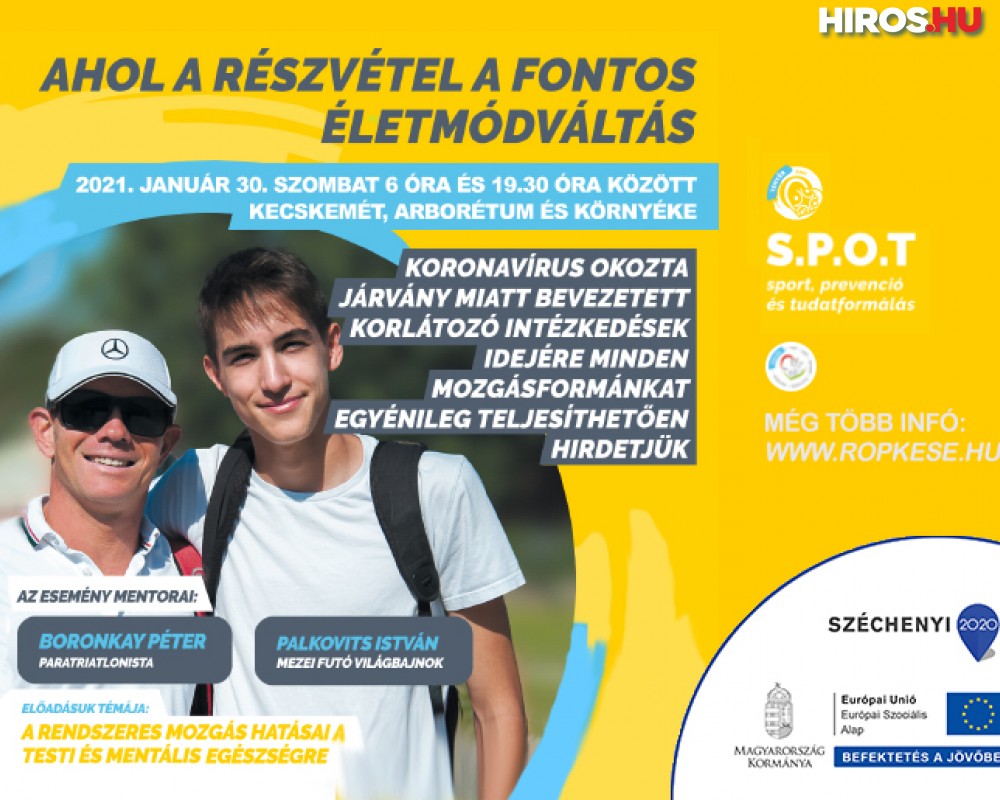 Online buzdít valódi sportolásra a Sport Prevenció és Tudatformálás projekt