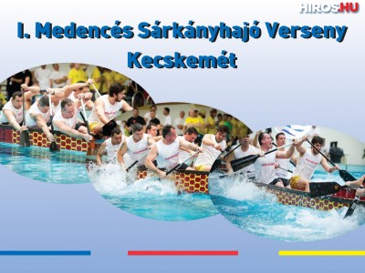 Kecskeméten rendezik az idei első medencés sárkányhajó versenyt
