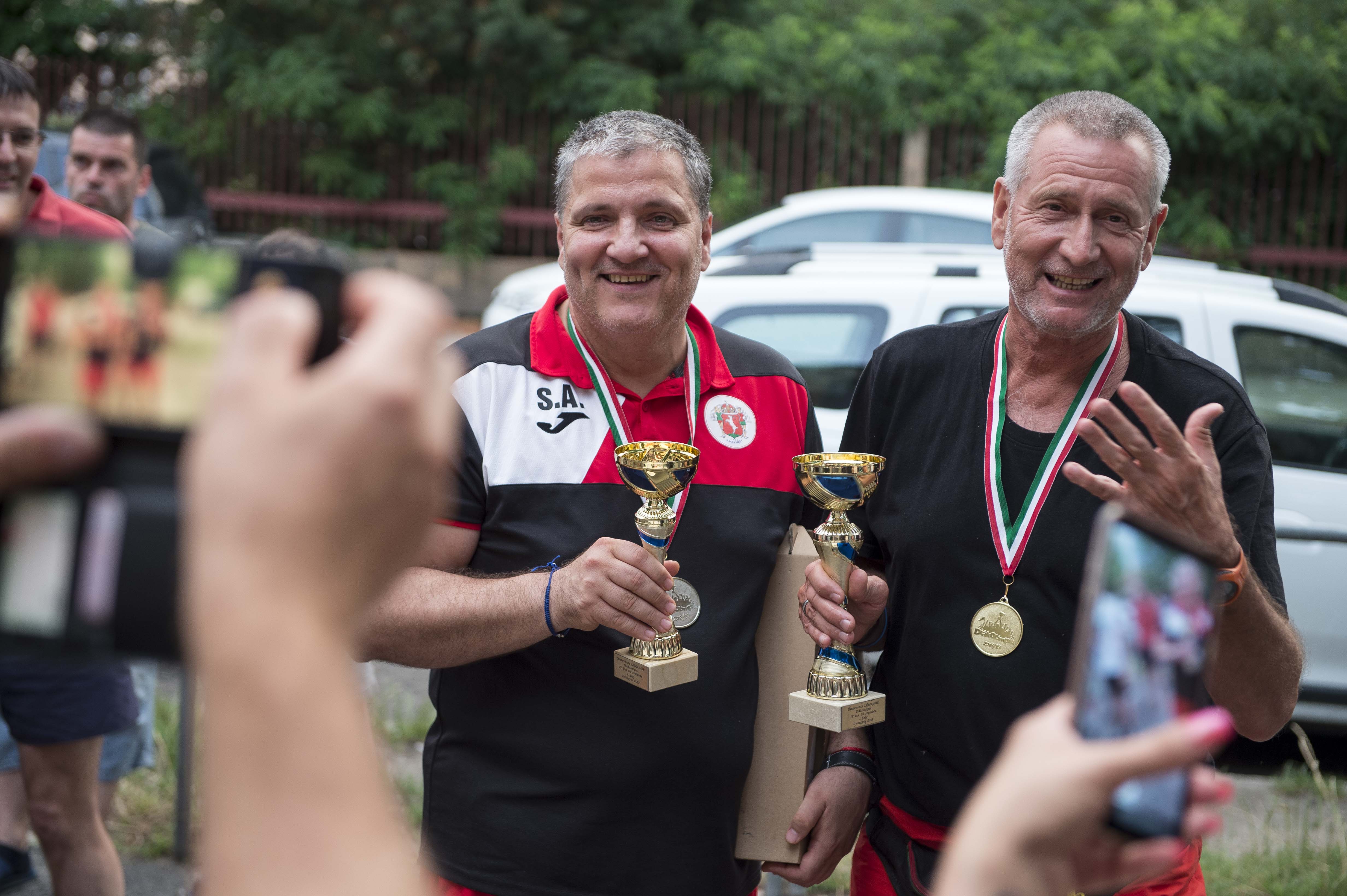 Attila Seremet, a vásárhelyisek és Nagy Péter, az aranyos röpisek edzője