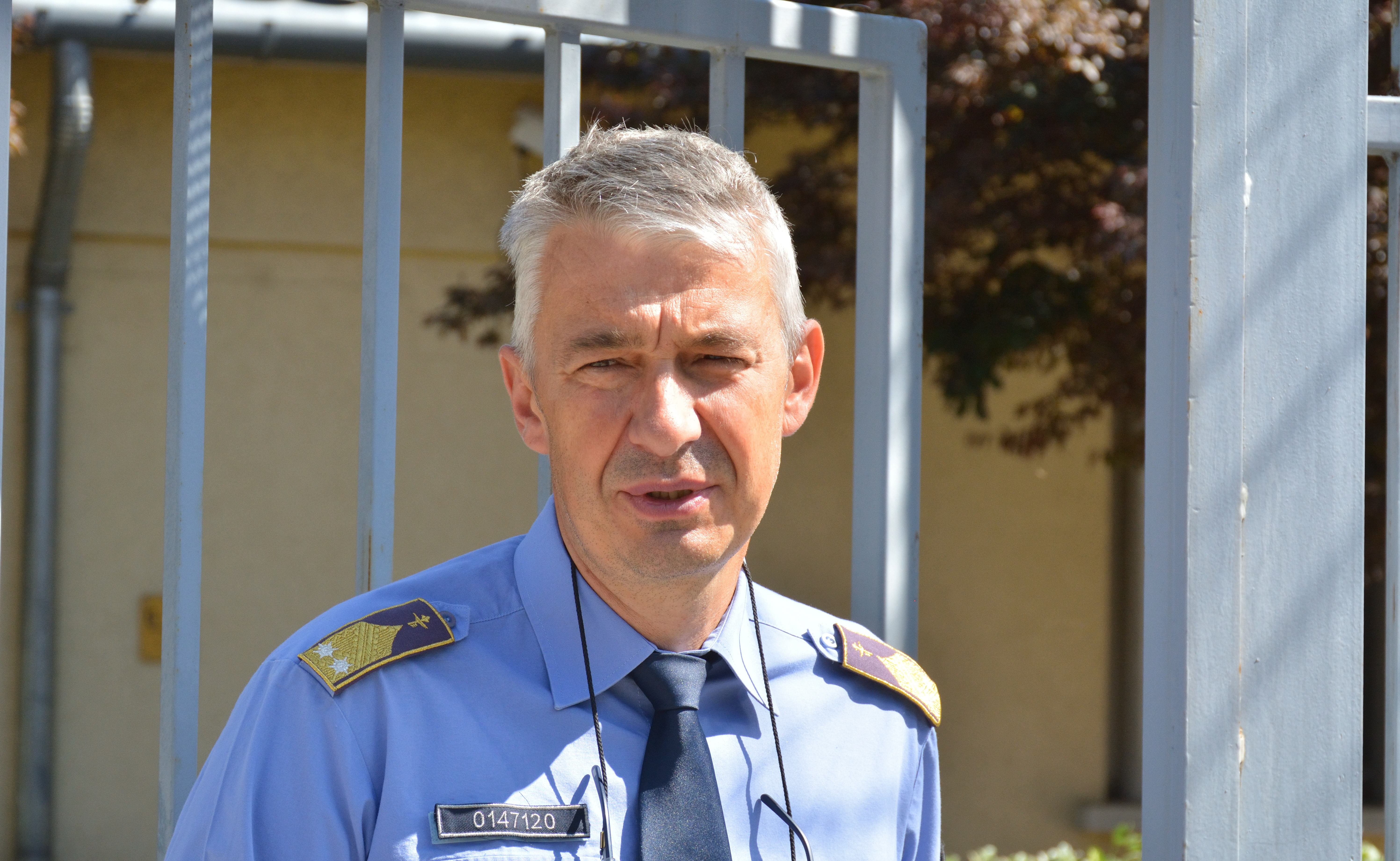 Kovács Gyula bv. alezredes, az intézetparancsnok-helyettese 